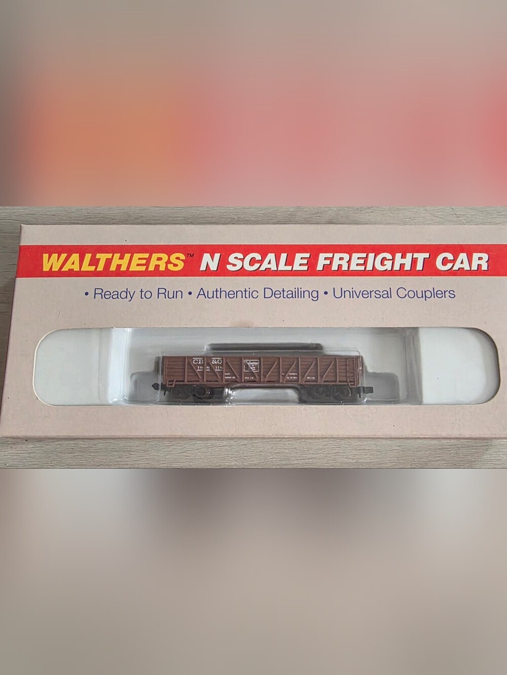 Walthers N Scale Burlington Composite Gondola